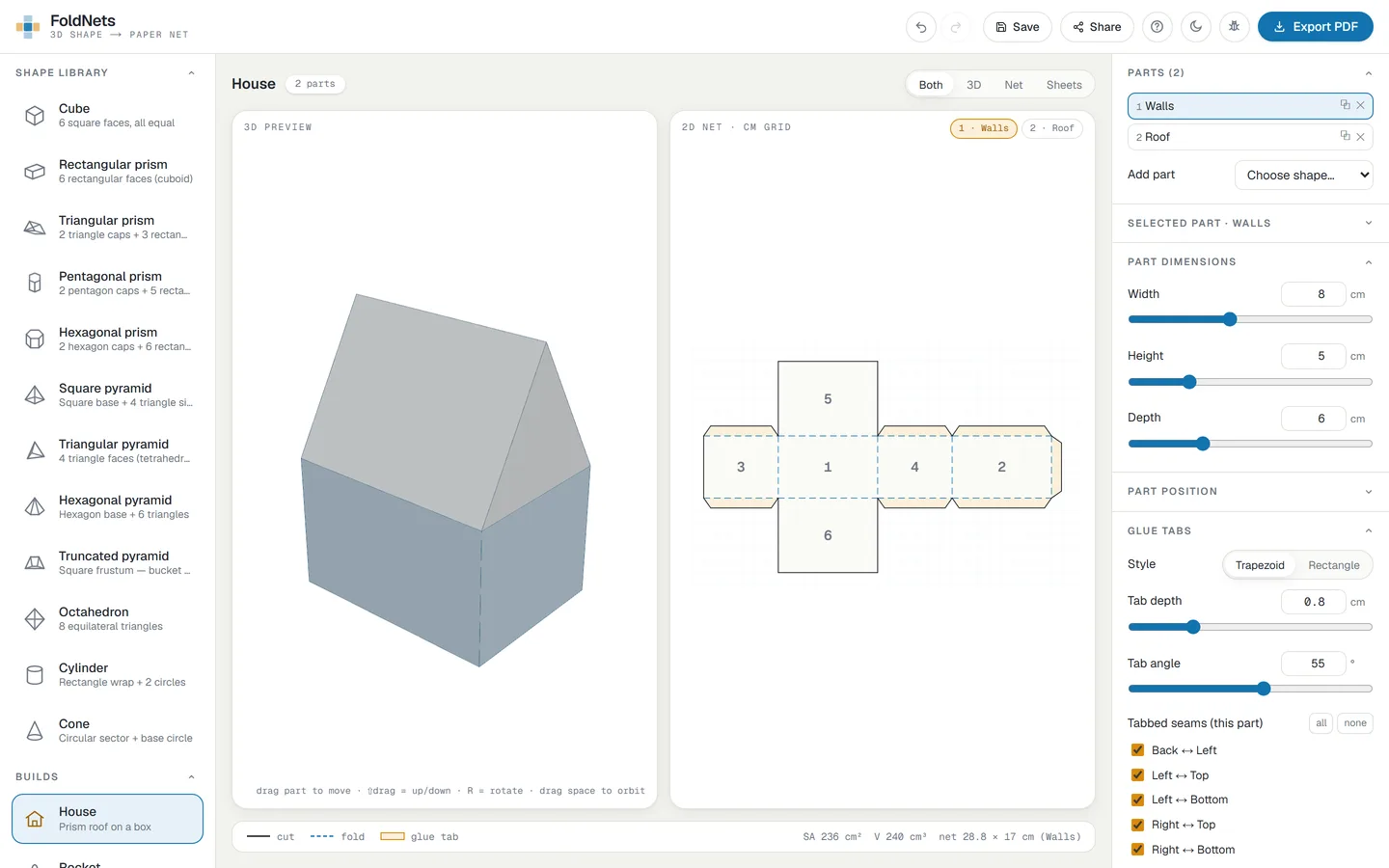 FoldNets screenshot