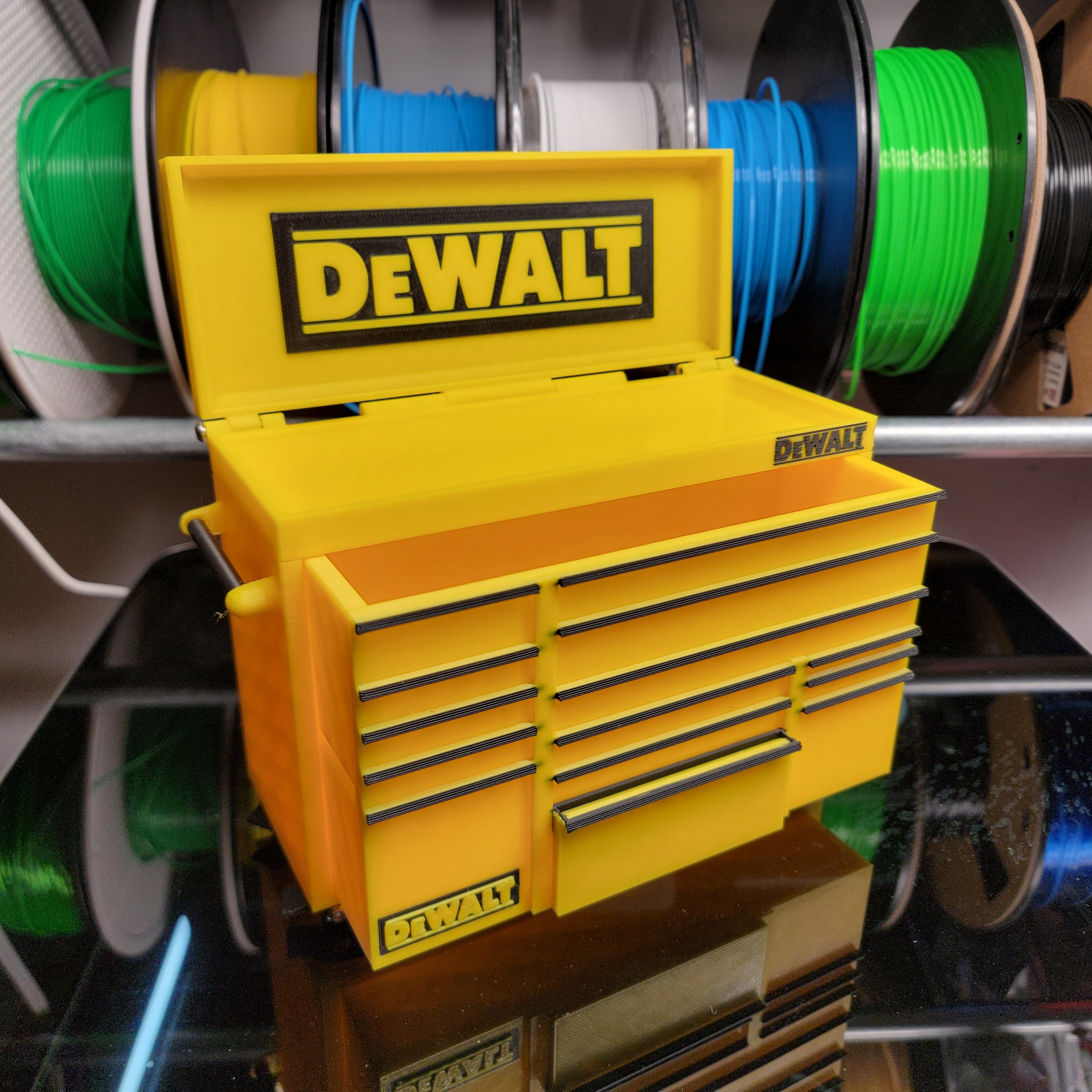 Commercial License for DeWalt Tools Inspired Desk Tool Box